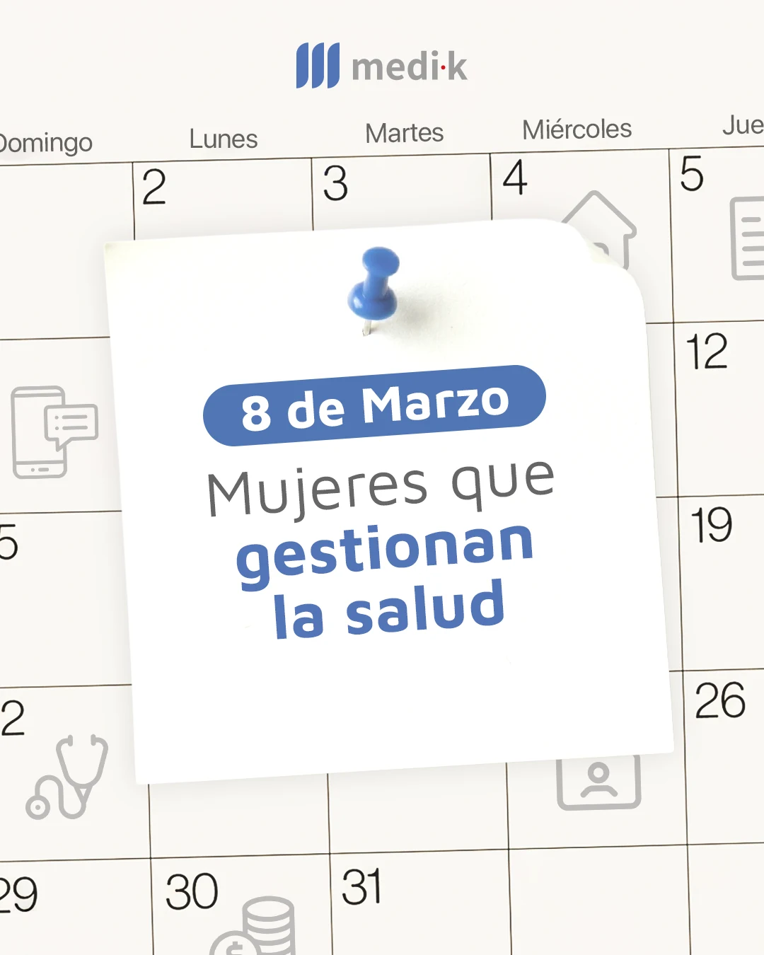 MEDI-K — Campaña 8M Innovador
