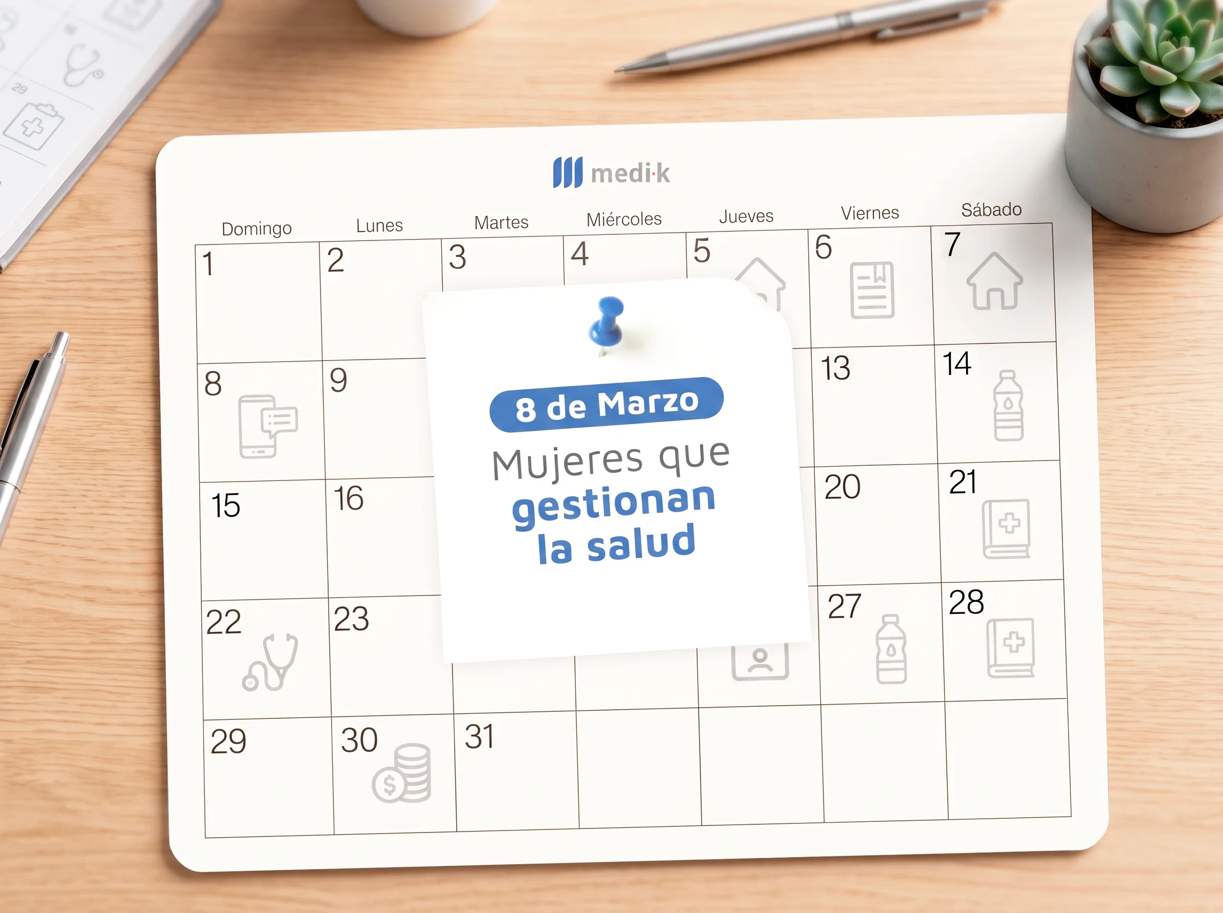 MEDI-K — Campaña 8M Innovador